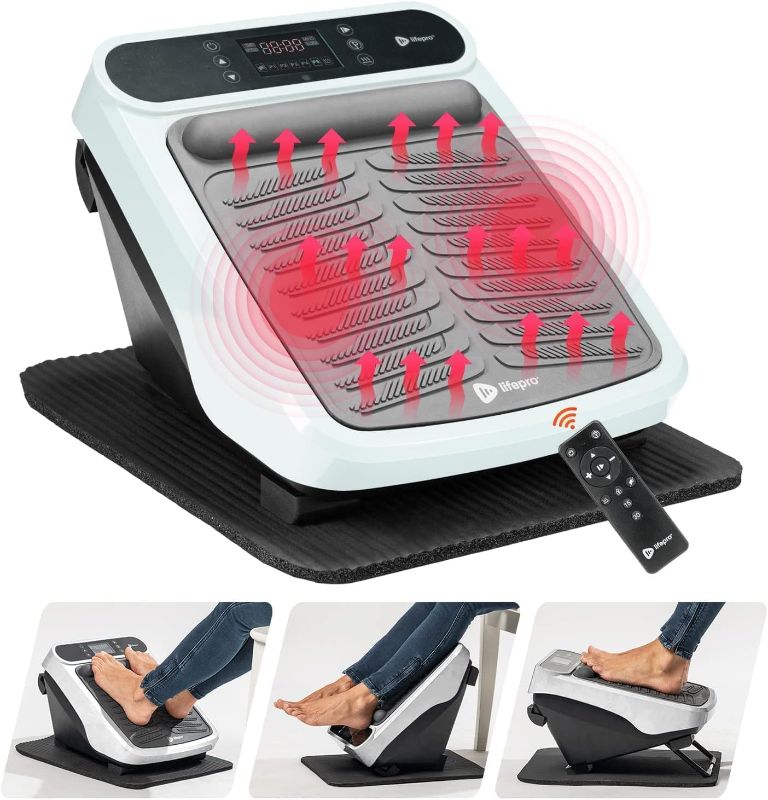 Photo 1 of LifePro Foot Massager for Neuropathy - Relaxing Calf & Foot Therapy - Foot Massager with Heat Option for Maximum Soothing Effect - Foot Massager for Blood Revitalization
