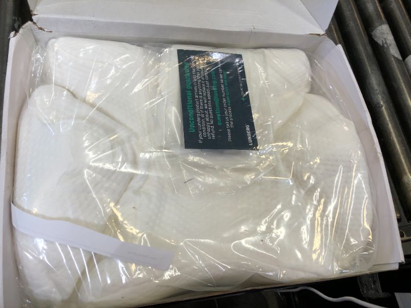 Photo 2 of Lunderg CPAP Pillow for Side Sleepers - Includes 2 Pillowcases - Adjustable Memory Foam Pillow for Sleeping on Your Side, Back & Stomach - Reduce Air Leaks & Mask Pressure for a Better Sleep
