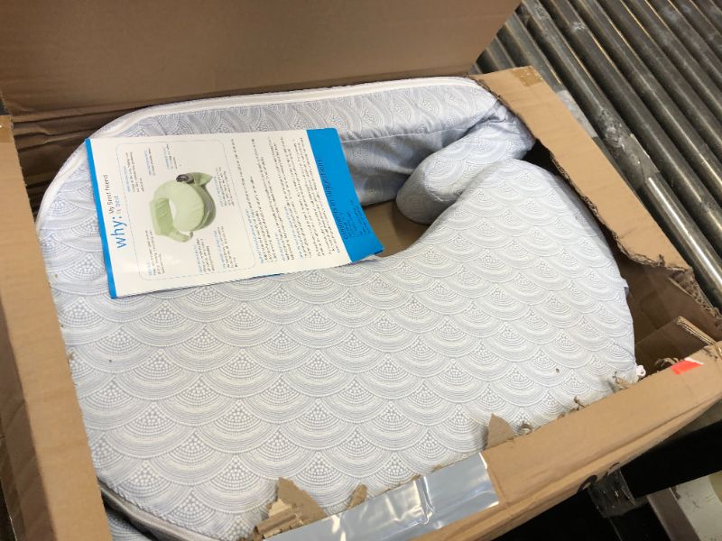 Photo 2 of My Brest Friend Original Nursing Pillow For Breastfeeding, Nursing and Posture Support with Pocket and Removable Slipcover, Horizon