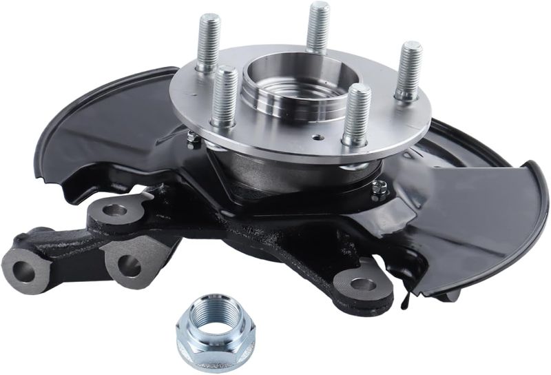 Photo 1 of vks Front Steering Knuckle & Wheel Bearing Hub Assembly Compatible with Honda Civic 2006-2011, Left Driver Sid, Replace # 44300SNA952, 44300TR0951,44600SNAA00, 698-451
