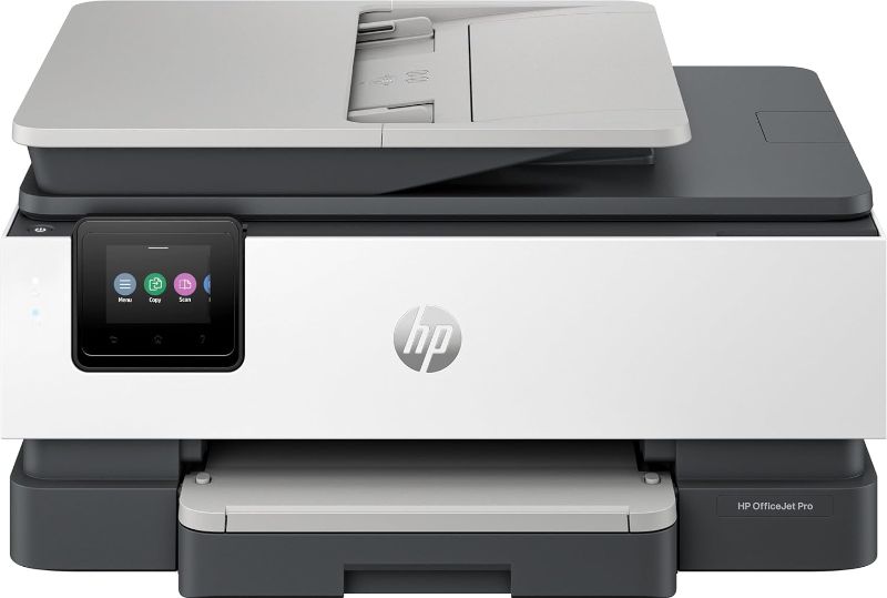 Photo 1 of HP OfficeJet Pro 8135e All-in-One Printer, Color, Printer for Home, Print, Copy, scan, fax, Instant Ink Eligible; Automatic Document Feeder; Touchscreen; Quiet Mode; Print Over VPN