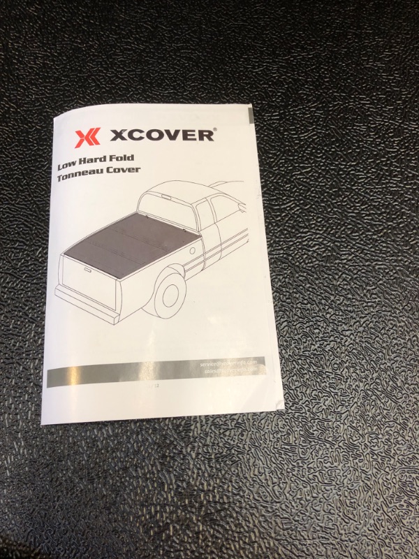 Photo 1 of XCOVER Low Profile Hard Folding Truck Bed Tonneau Cover
