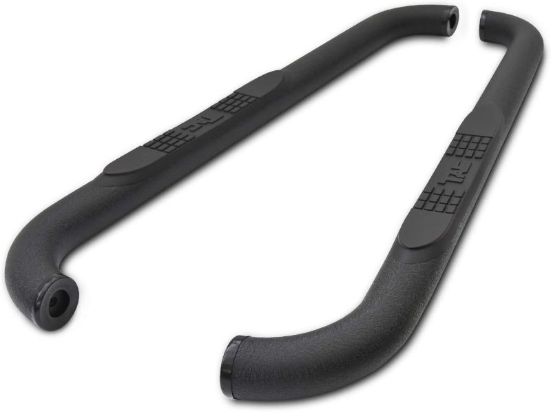 Photo 1 of TAC Side Steps Fit 1999-2018 Chevy Silverado/GMC Sierra 1500 Regular Cab / 1999-2019 Chevy Silverado/GMC Sierra 2500/3500 Regular Cab (Exclude C/K Classic) Truck Pickup 3” Texture Black Side Bars
