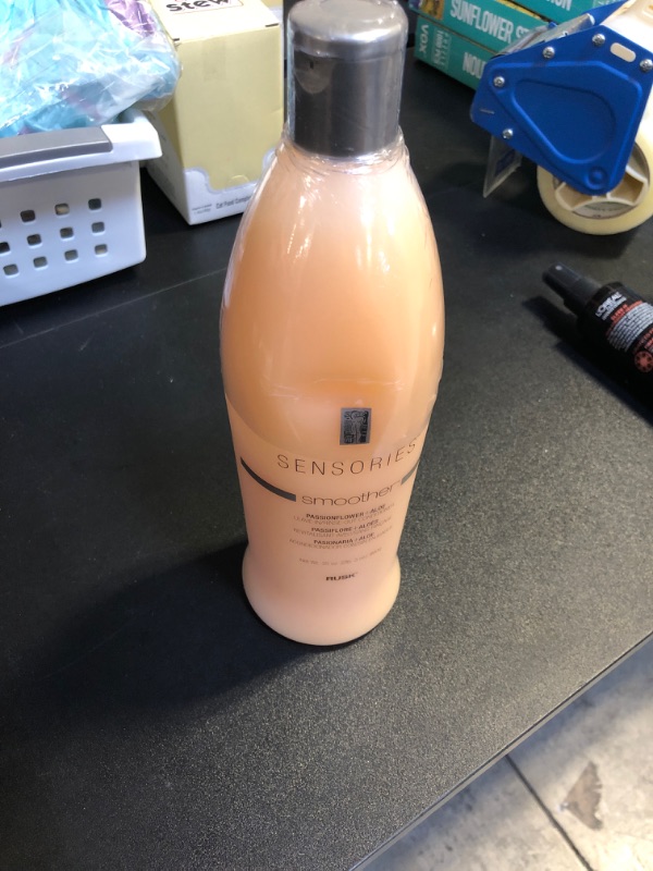 Photo 1 of RUSK Sensories Smoother Passionflower and Aloe Smoothing, Anti-Frizz, Restore Moisture Balance, and Provides Shine 2.18 Pound (Pack of 1) Leave-In Conditioner