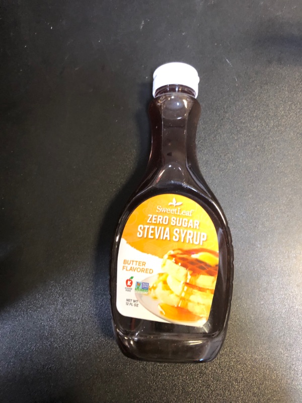 Photo 2 of Sweetleaf Zero Sugar Syrup, Butter, 12 OZ JULY 2024