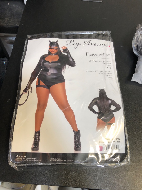 Photo 2 of Plus Fierce Feline Costume
1xl