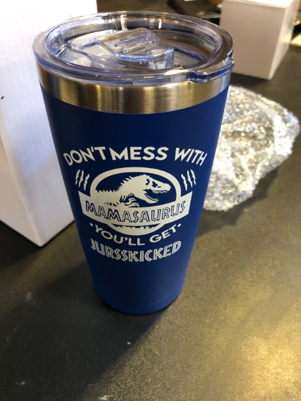Photo 2 of MFGNEH Gifts for Mom from Daughter,Son,Birthday Gifts for Women,Christmas Gifts for Mom,Mothers Day Women Gifts,New Mom Gifts,Gifts for Wife,20oz Blue Tumbler Mug
