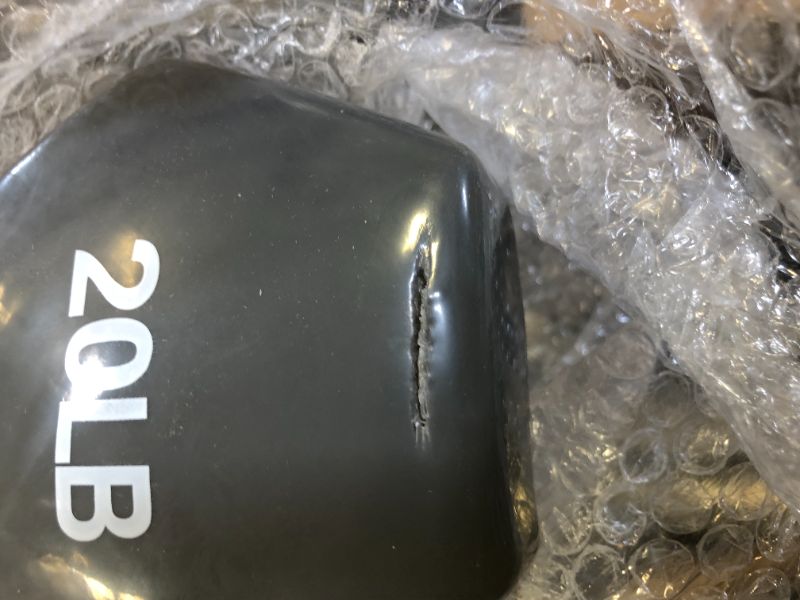 Photo 1 of 20lb gray dumbbell - neoprene