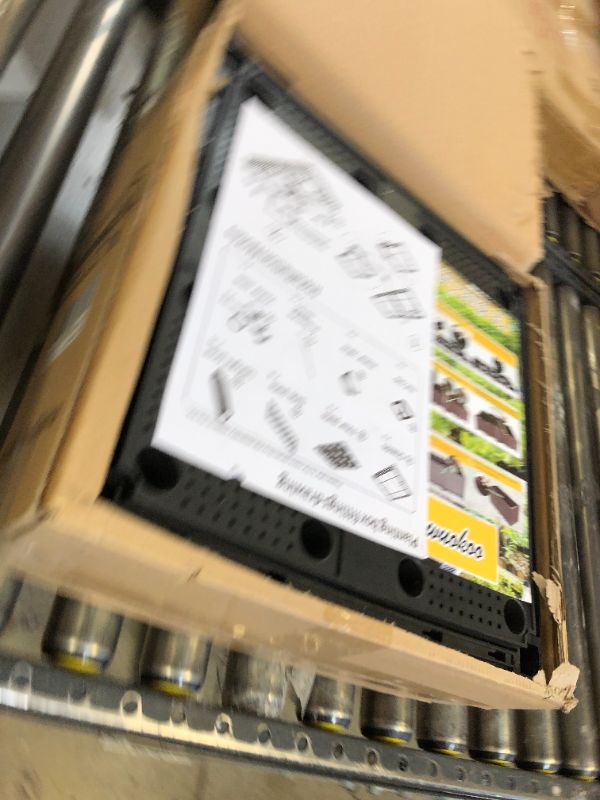 Photo 1 of Planters for Outdoor Plants with Legs Raised Garden Bed Planter Box Elevated Garden Boxes Plant pots Perfect for Garden Patio Balcony Deck to Planting Flowers Vegetables Tomato and Herbs 31.5"(l)x16"(w)x17.3"(h)/Brown