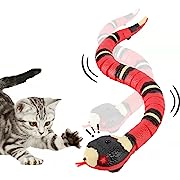 Photo 1 of 
Cat Toys Snake Interactive,Kitten Toys,Realistic Smart Sensing Snake Toy,USB Rechargeable,Automatically Sense Obstacles and Escape,Electric Tricky Snake Cat Toys for Indoor Cats Dogs(Pink snake)Cat Toys Snake Interactive,Kitten Toys,Realistic Smart Sensi