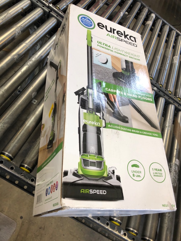 Photo 2 of Eureka Airspeed Ultra-Lightweight Compact Bagless Upright Vacuum Cleaner, Replacement Filter, Green AirSpeed + replacement filter
