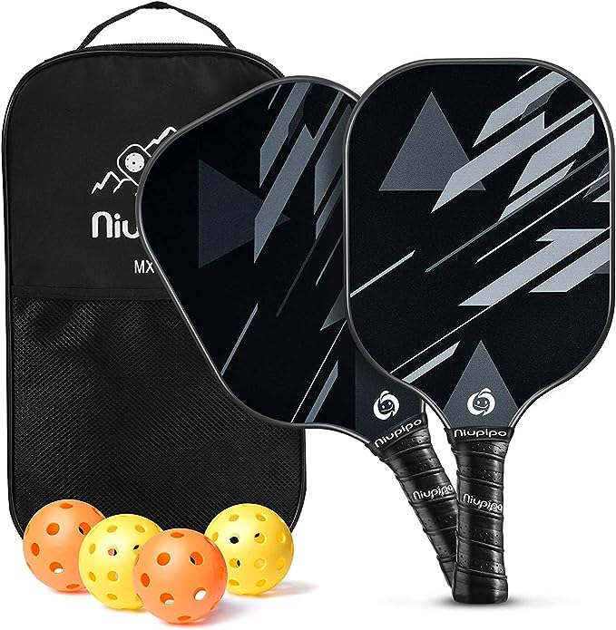 Photo 1 of JOOLA Ben Johns Hyperion CAS Pickleball Paddle - Carbon Abrasion Surface with High Grit & Spin, Sure-Grip Elongated Handle, Pickleball Paddle with Polypropylene Honeycomb Core, USAPA Approved CAS 16 and Cover
