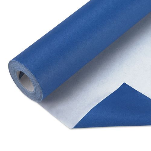 Photo 1 of Pacon Fadeless Paper Roll, 50 lb Bond Weight, 48" x 50 ft, Rich Dark Blue 