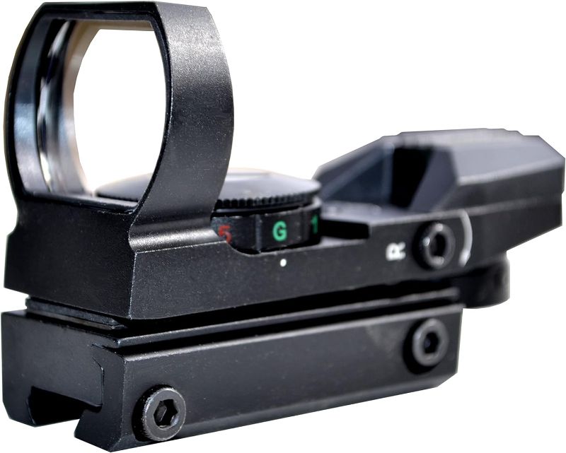 Photo 1 of Reflex Sight - Adjustable Reticle (4 Styles Dot, Circle/Dot, Crosshair/Dot, Crosshair/Circle/Dot Combinations) Both Red and Green in one Sight! Fits Dovetail.

