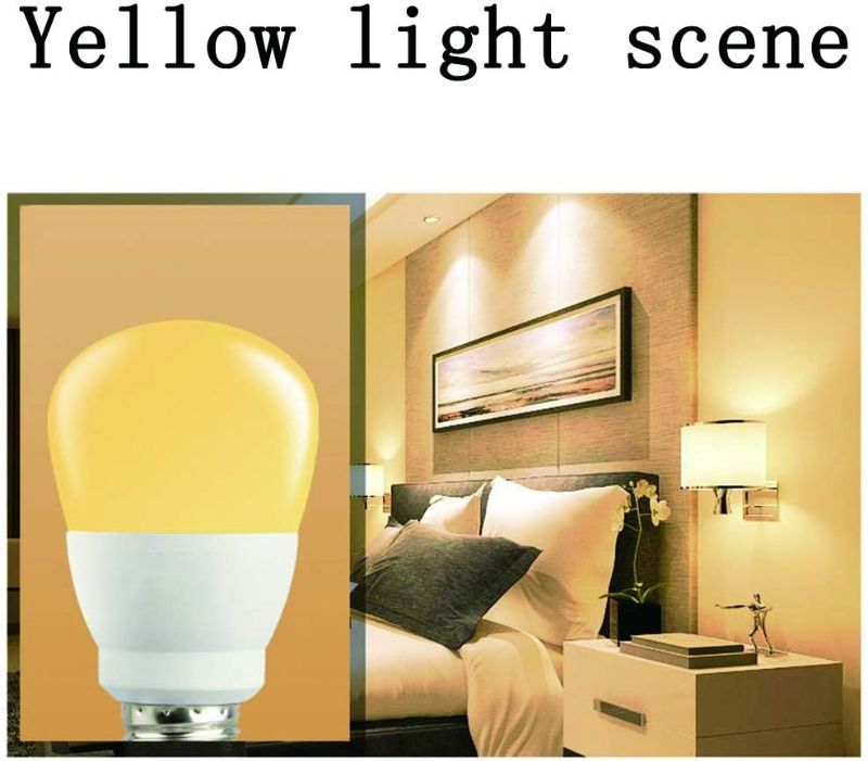 Photo 4 of LED Intelligent Remote Control Bulb, Timed Off 12WE27 Two-Color Stepless Dimming Bulb
