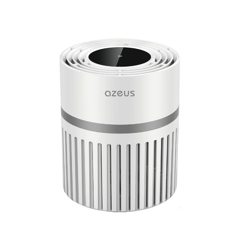 Photo 1 of Koios Air Purifier for Large Room With High CARD Rate, Portable Desktop Air Purifier With H13 True HEPA Filter and 3 Modes for Travelling Small Room, Bedroom, Home,Office
