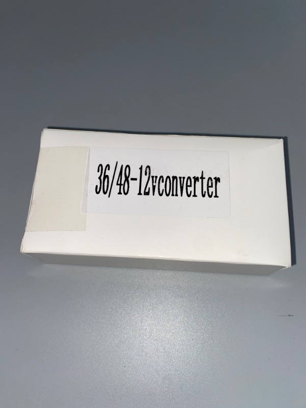 Photo 2 of Pro Chaser DC-DC Golf Carts RVs 48V 36V Volt Voltage to 12V Step Down Voltage Reducer Regulator for Headlights Taillights Solar Panels (10A 120W)
