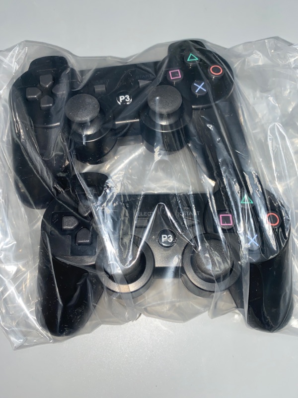 Photo 3 of Prodico PS-3 Wireless Controller, Double Shock Rechargeable Analog PS-3 Controller, 2 Pack
