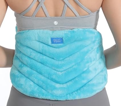 Photo 1 of Relief Expert Microwavable Heating Pad for Back Pain Relief, Menstrual Cramps Heating Pad Microwavable with Moist Heat for Back, Neck and Shoulder, Stomach, Unscented
