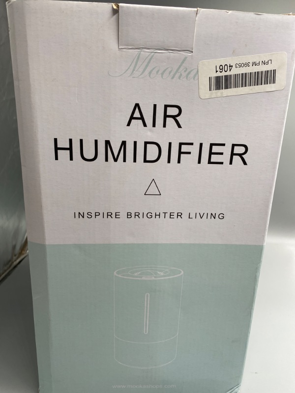 Photo 4 of Mooka Humidifier, 4.5L(1.2Gal) Cool Mist Humidifier, Top Fill Cool Mist Humidifier for Bedroom, Large Room, Quiet Operation, 13-40 Hours, Auto Shut-Off Product Name
