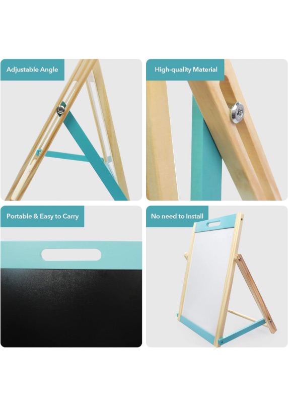 Photo 2 of Arkmiido Portable Wooden Easel 