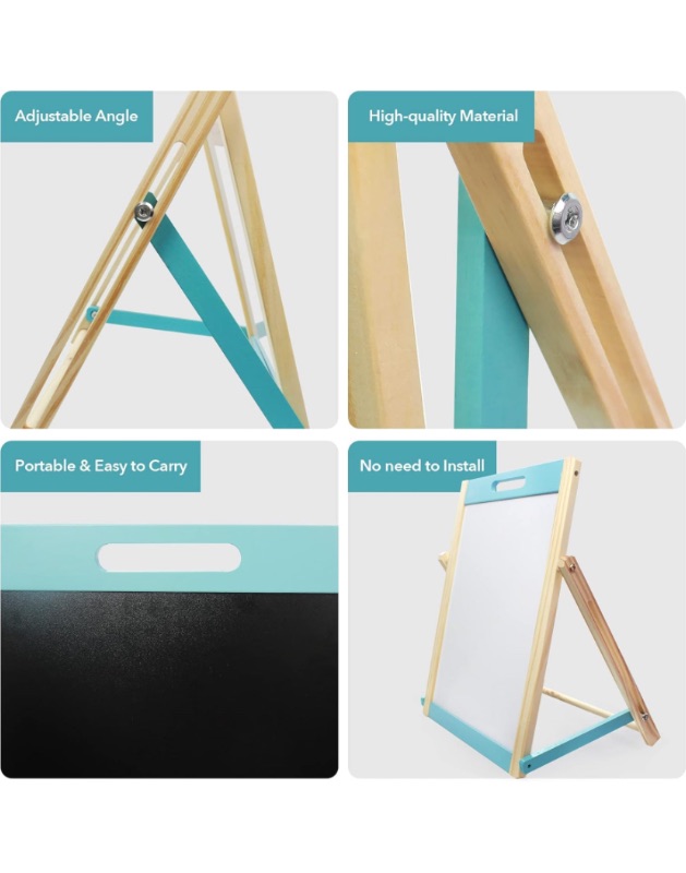 Photo 4 of Arkmiido Portable Wooden Easel 