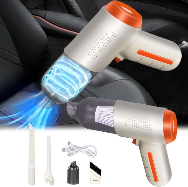 Photo 3 of Mini Vacuum Cleaner Car Vacuum Small Handheld Vacuums USB Charging Portable Vacuum Cleaner for Car Handheld Car Vacuum Cleaner Prime Big Deals Days
