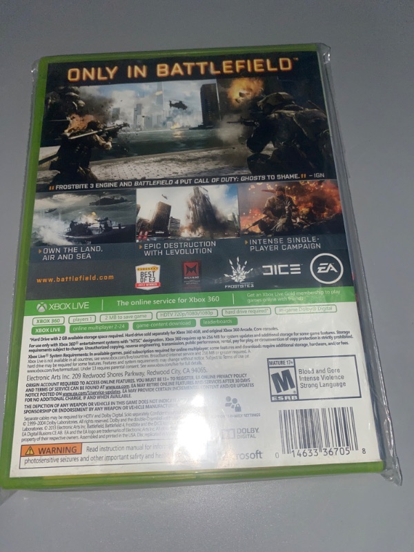 Photo 2 of Battlefield 4 - Xbox 360 2 Discs