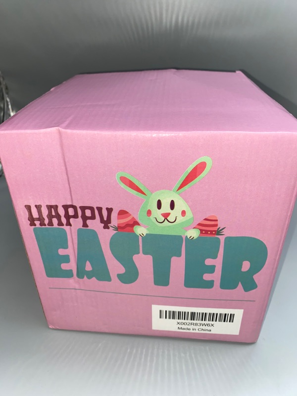 Photo 2 of Gemmy Airblown Inflatable Easter Egg, 5.5 ft Tall, Pink
