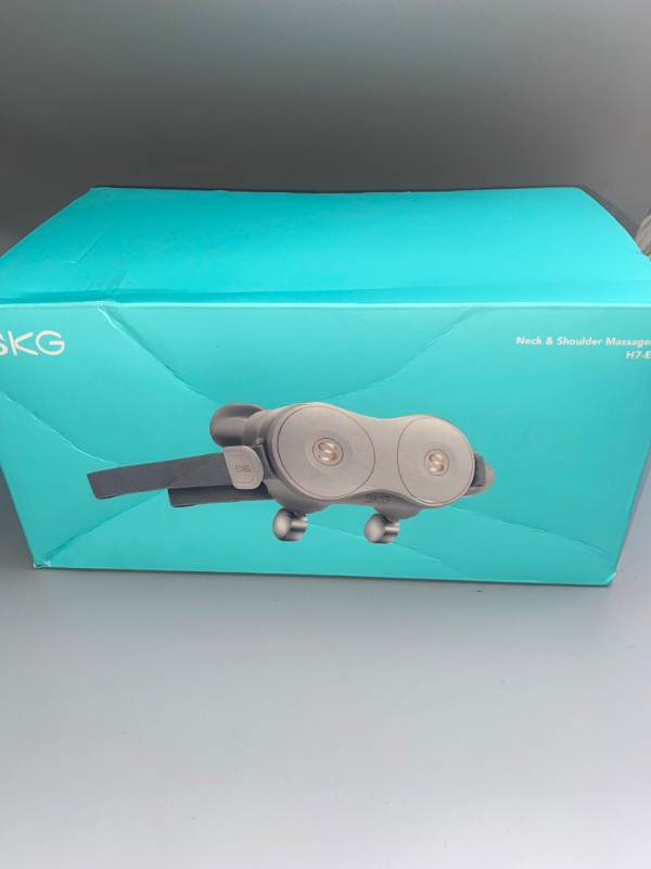 Photo 1 of SKG H7 Neck Massager for Pain Relief Deep Tissue, Shiatsu Neck and Shoulder Massager 4D Electric Kneading Massager with Heating Relax at Home Office Car, Gift for Men Women, Maye Musk's Choice

