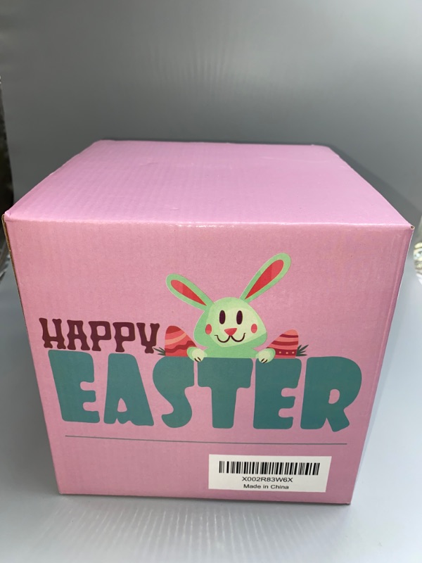 Photo 2 of Gemmy Airblown Inflatable Easter Egg, 5.5 ft Tall, Pink
