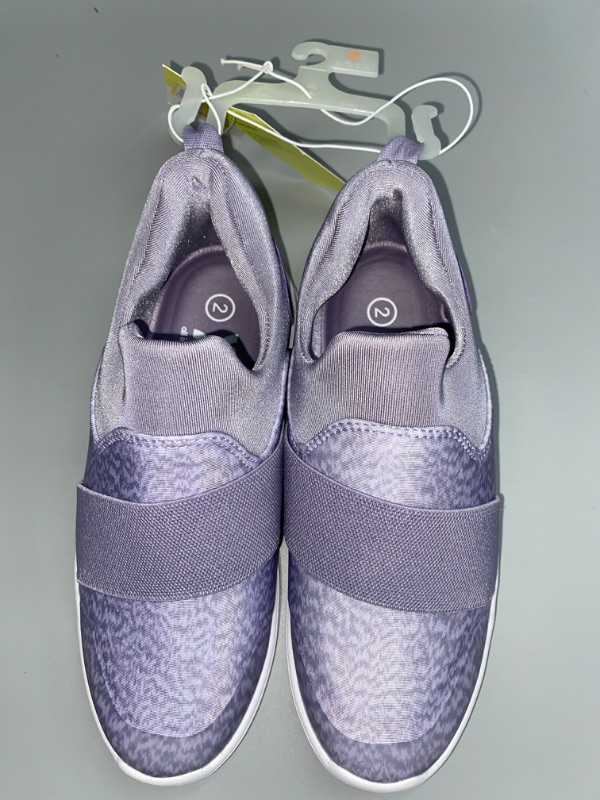 Photo 2 of Kids' Delta Slip-on Hybrid Sneakers - All in Motion™ Purple Size 2 