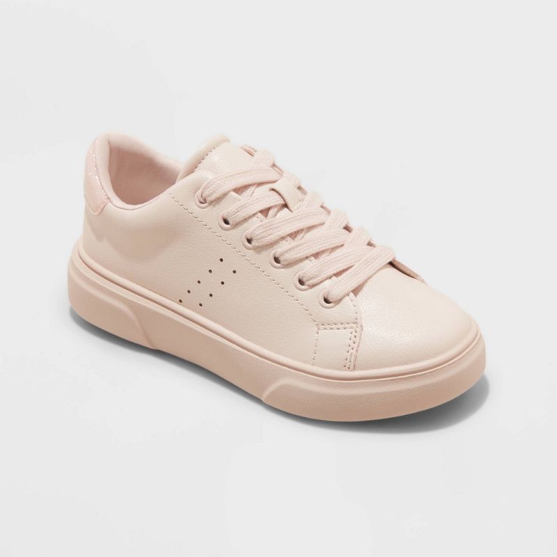 Photo 1 of Girls' Arianna Court Sneakers - Art Class™ Blush 13
