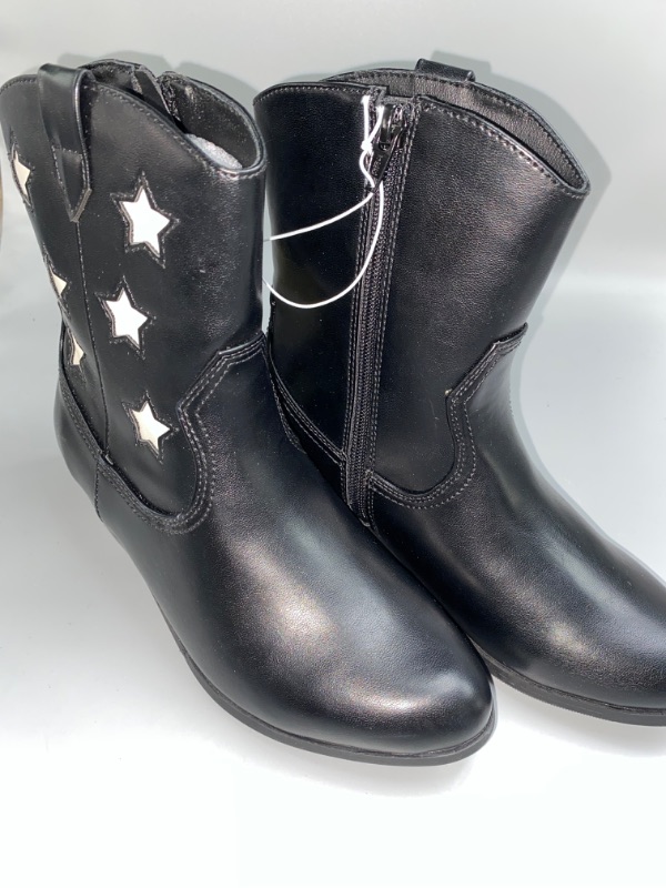 Photo 2 of Girls' Margot Western Boots - Art Class™ Black 3
