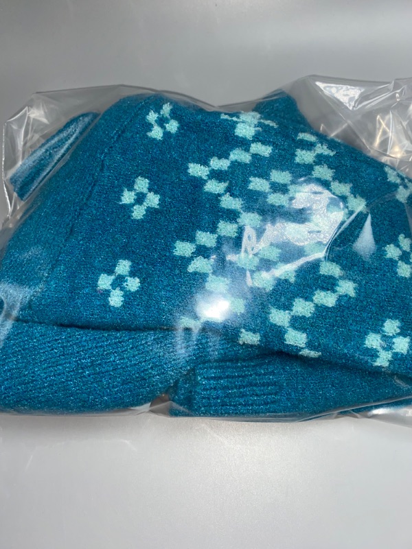 Photo 2 of Girls' Fair Isle Pullover Sweater - Cat & Jack™ Teal Blue XS(6-7)
