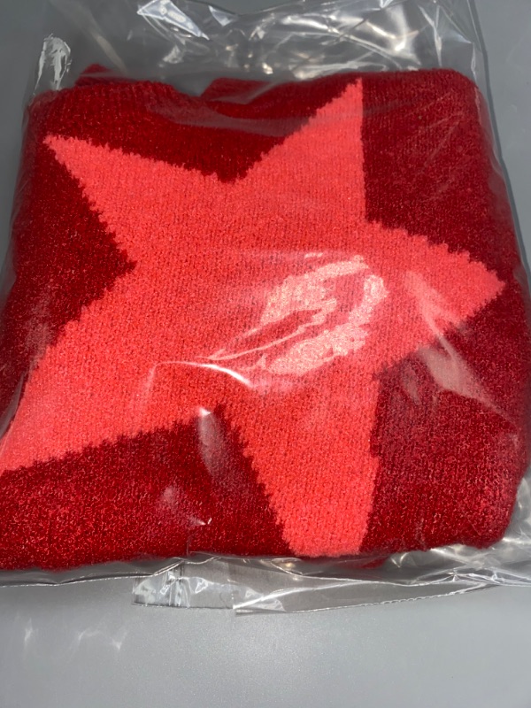 Photo 2 of Girls' Star Pullover Sweater - Cat & Jack™ Red Star M(8)
