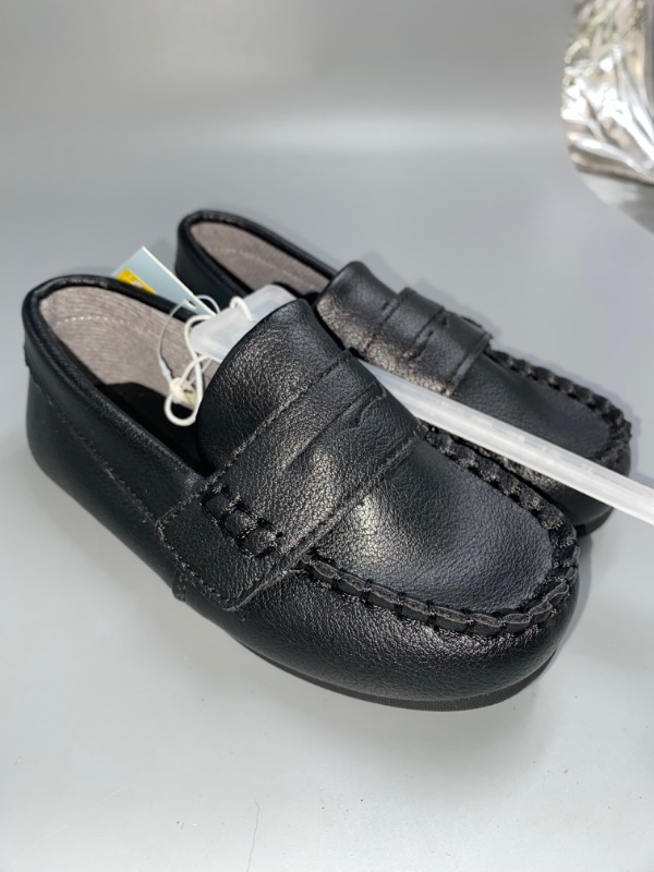 Photo 2 of Toddler Boys' Abbott Loafers - Cat & Jack™ Jet Black Size 8T
