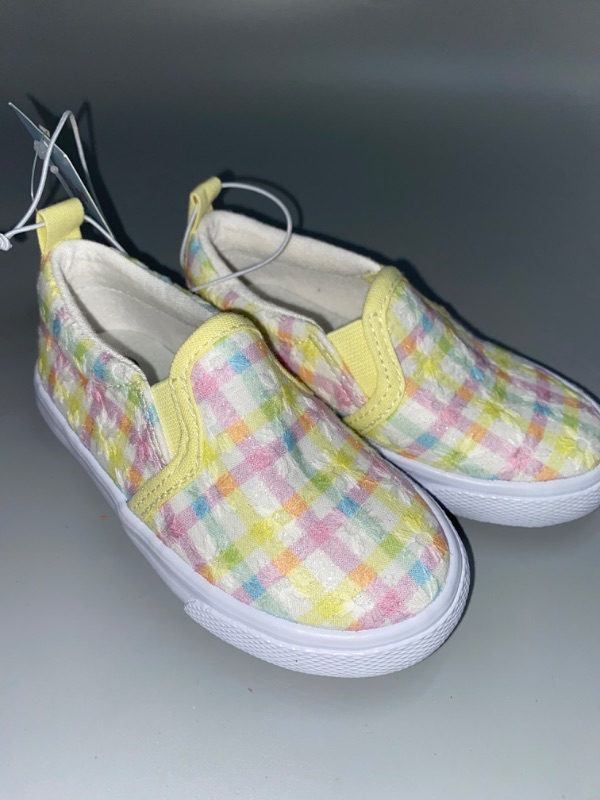 Photo 2 of Toddler Keagan Slip-on Sneakers - Cat & Jack™ Yellow Size 6T
