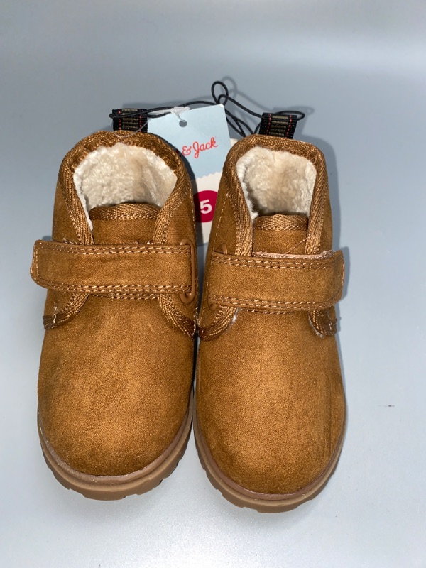 Photo 2 of Toddler Boys' Magnus Boots - Cat & Jack™ Cognac Size 5T
