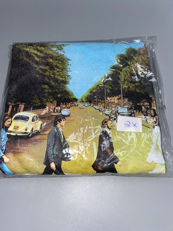 Photo 2 of 2X The Beatles Crossing Abbey Road T-Shirt
