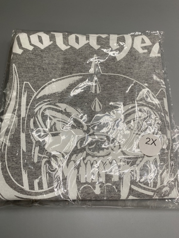 Photo 2 of 2X Grey and White Motörhead - Warpig England T-Shirt
