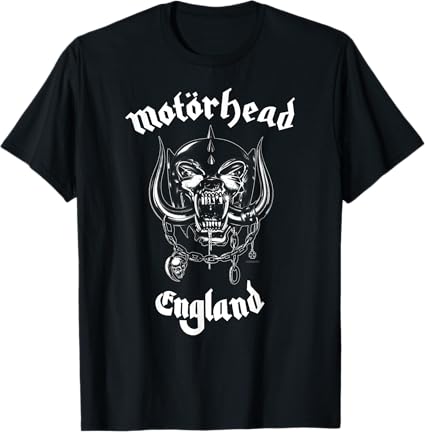 Photo 1 of 2X Grey and White Motörhead - Warpig England T-Shirt
