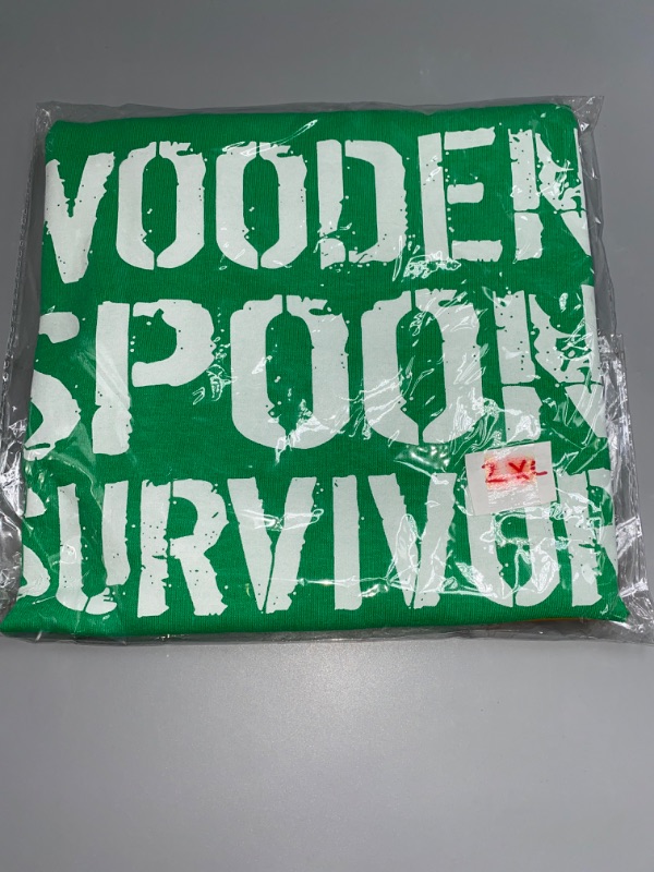 Photo 2 of 2X Wooden Spoon Survivor Funny Men's T-Shirt 