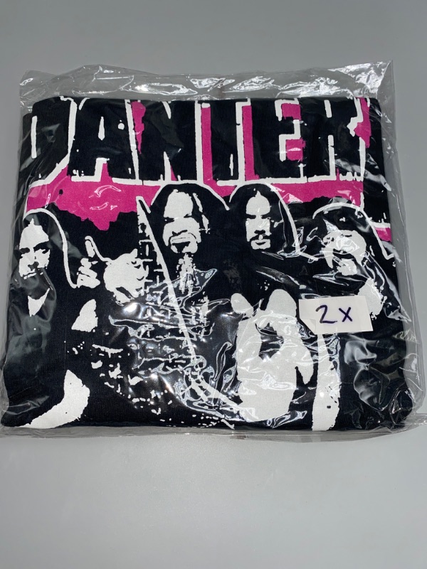 Photo 2 of Bravado Adult Pantera "Vulgar Videos" Cowboys From Hell Black T-Shirt (2X-Large)