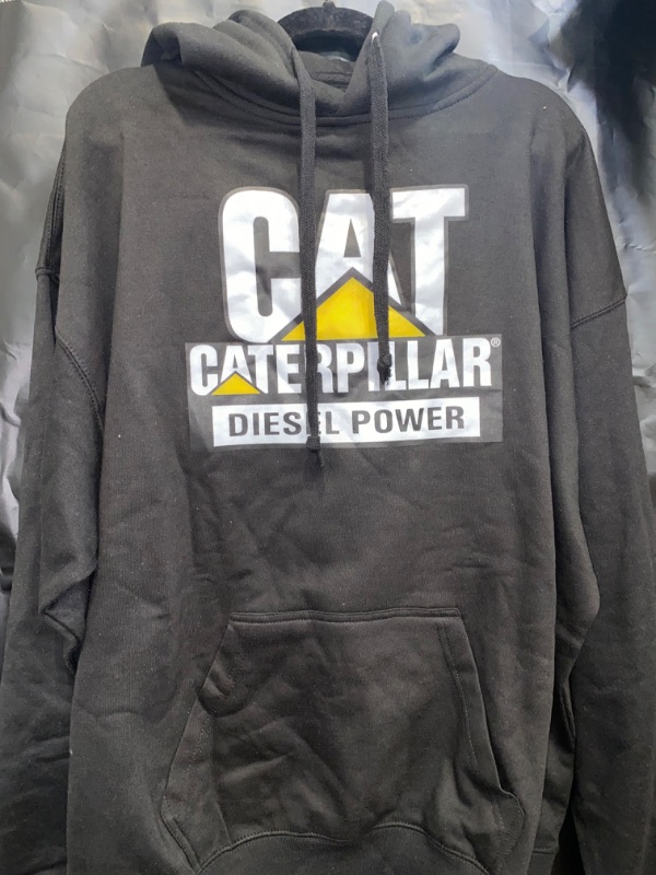 Photo 1 of XL Black Cat Diesel Power Pullover Hoodie Sweater 