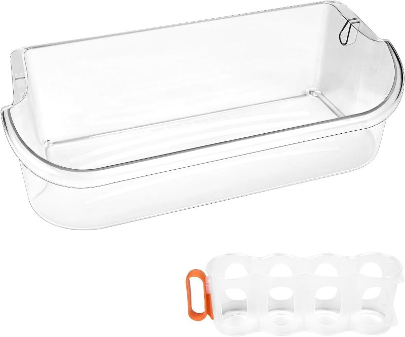 Photo 1 of 241505501 UPGRADED Refrigerator Door Shelf Bin Compatible With Frigidaire Door Shelf Bin Replacement Parts AP3769131, 241808213, 241505303, 241808214. Frigidaire replacement door shelf