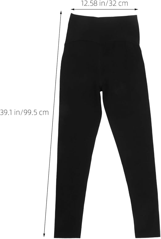 Photo 2 of (L) SHERCHPRY Maternity Legging Womens Maternity Workout Leggings Over The Belly Pregnancy Pant (Large) Black
