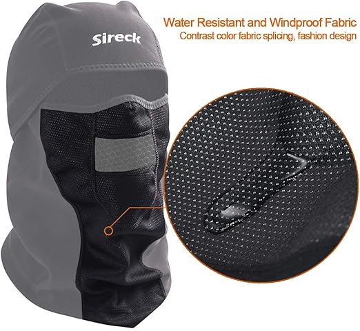 Photo 2 of Cold Weather Balaclava Ski Mask, Water Resistant and Windproof Fleece Face Thermal , Hunting Cycling Motorcycle Neck Warmer Hood Winter Gear for Men Women
