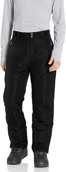 Photo 1 of Medium Arctic Quest Mens Snow Ski Waterproof Softshell Snowboard Pants Outdoor Hiking Zipper Bottom Windproof Warm Snow Pants
