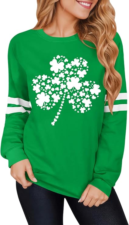 Photo 1 of 2XL Spadehill St Patrick's Day Women Long Sleeve Sweatshirts
